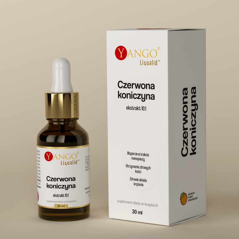 Czerwona koniczyna – ekstrakt 10:1 – 30 ml