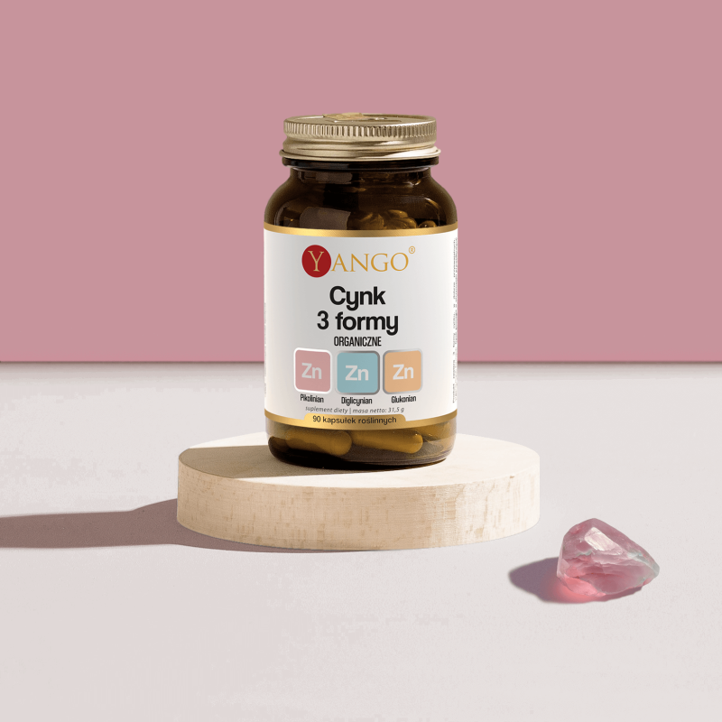 Cynk 3 formy – 90 kaps.