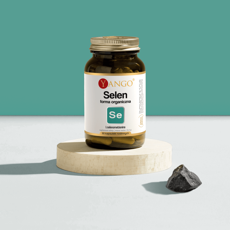 Selen forma organiczna – 90 kaps.
