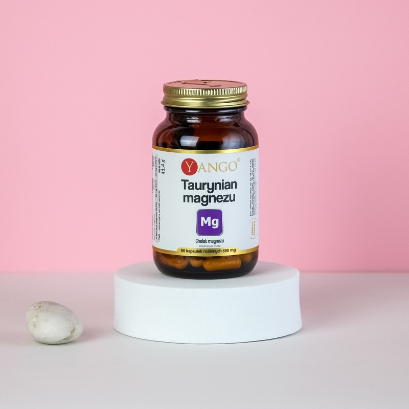 Taurynian magnezu – 60 kaps.