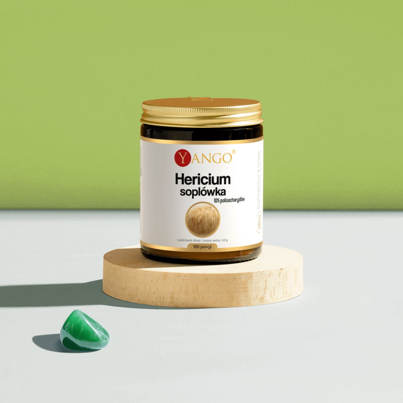 Hericium Soplówka - ekstrakt 10% polisacharydów - 50 g