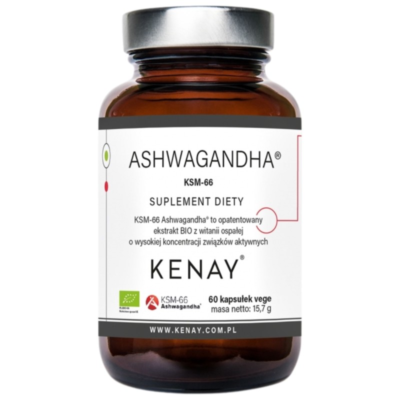 Ashwagandha KSM-66® BIO – 60 kaps.