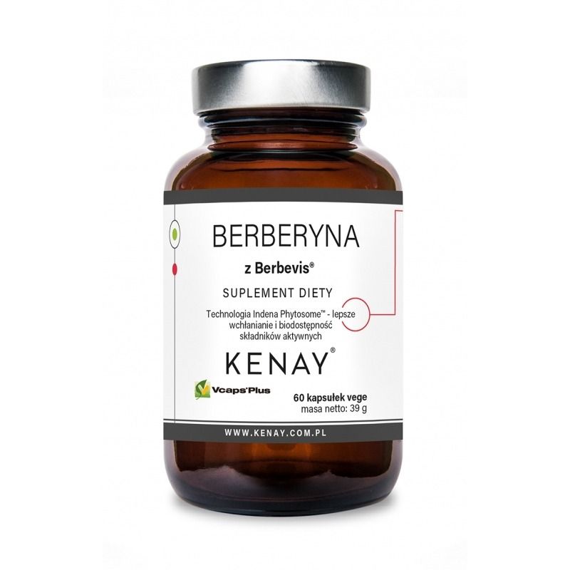 Berberyna fitosomowa z Berbevis® – 60 kaps.
