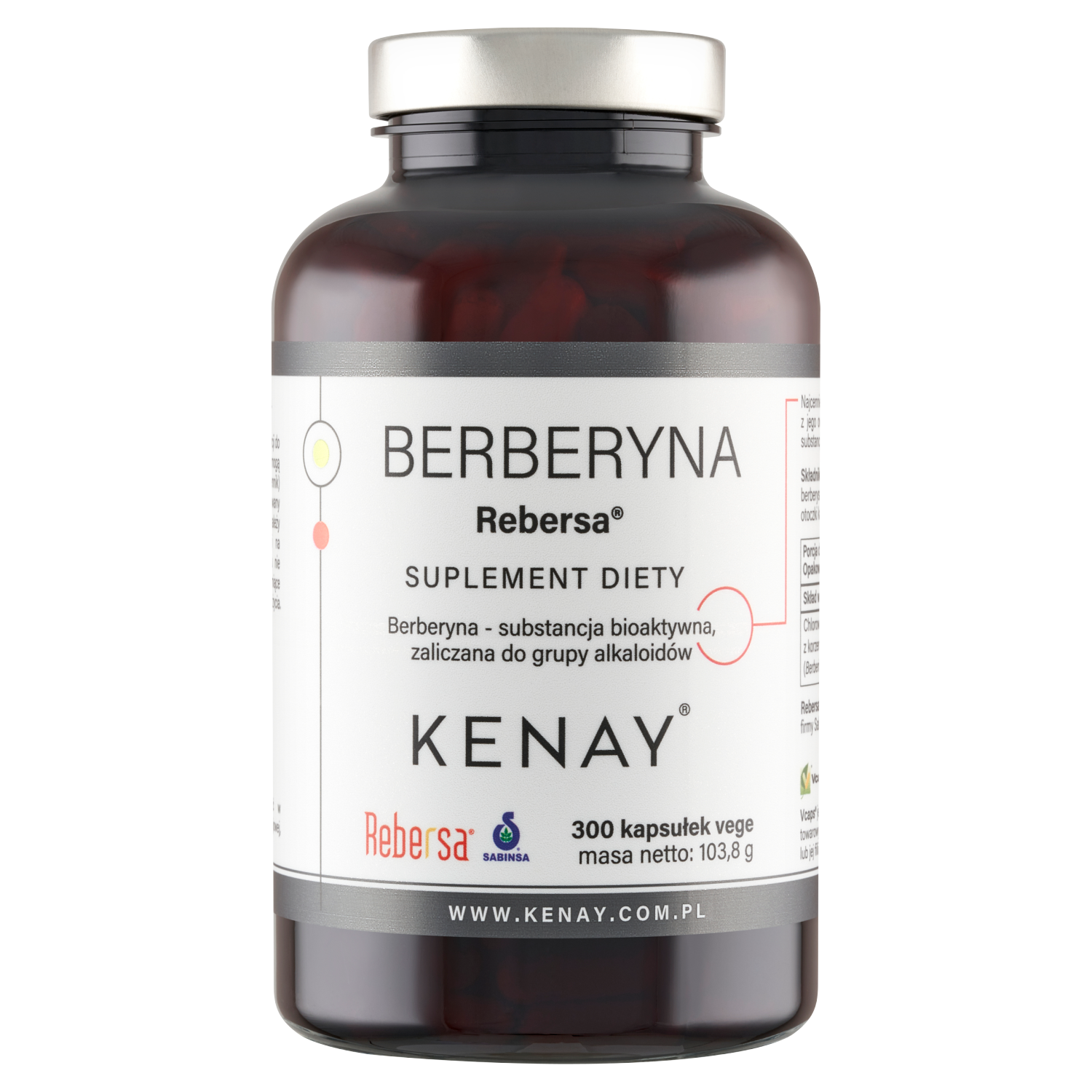 Berberyna RebersaTM – 300 kaps.