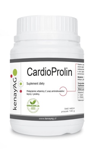 CARDIOPROLIN (l-prolina, l-lizyna, wit. C) – 140 g