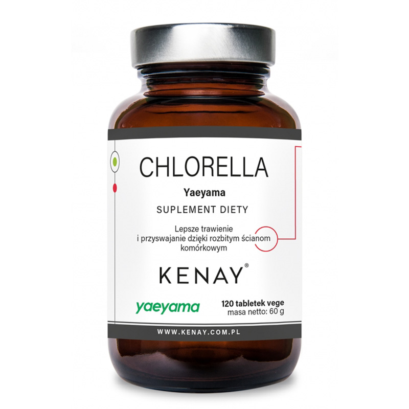 CHLORELLA Yaeyama w tabletkach – 120 tabl.
