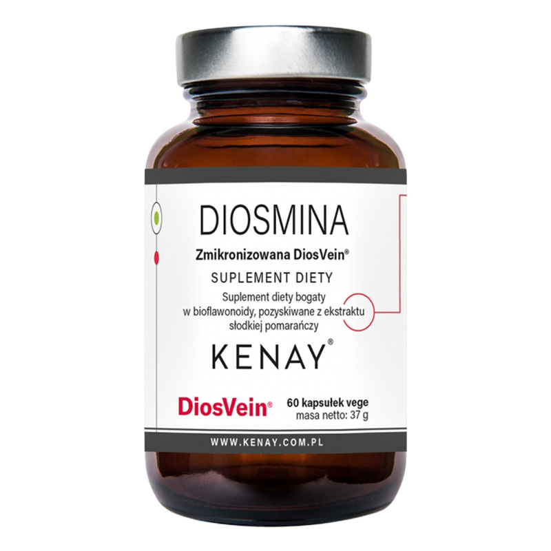 Diosmina zmikronizowana DiosVein® – 60 kaps.