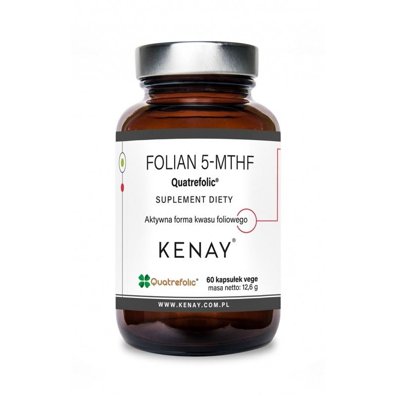 FOLIAN 5-MTHF kwas foliowy Quatrefolic® – 60 kaps.