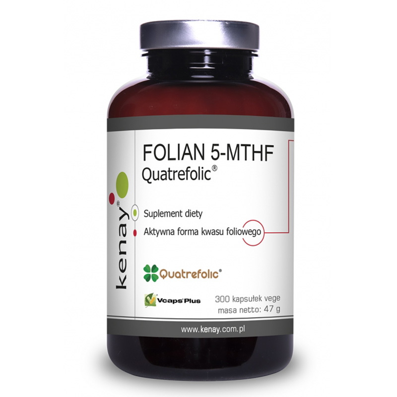 FOLIAN 5-MTHF kwas foliowy Quatrefolic® – 300 kaps.