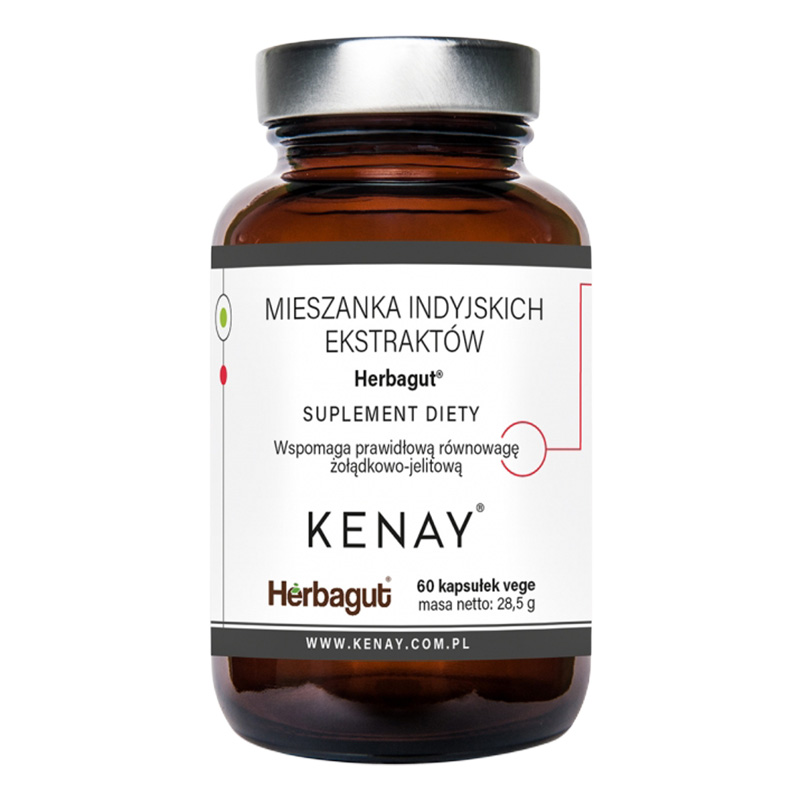 Herbagut® - mieszanka indyjskich ekstraktów – 60 kaps.