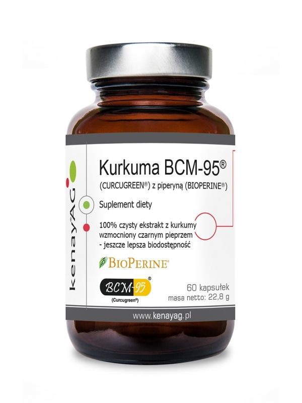 Kurkuma BCM-95 z Piperyną – 60 kaps.