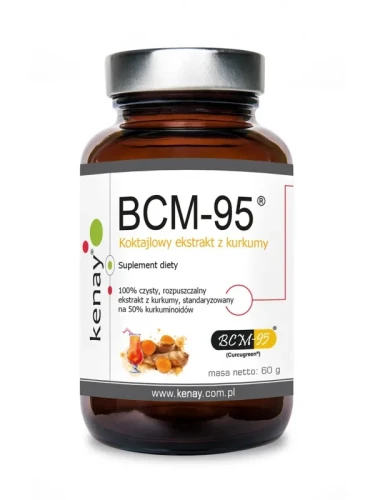 KURKUMA BCM-95® rozpuszczalny ekstrakt z kurkumy w proszku – 60 g