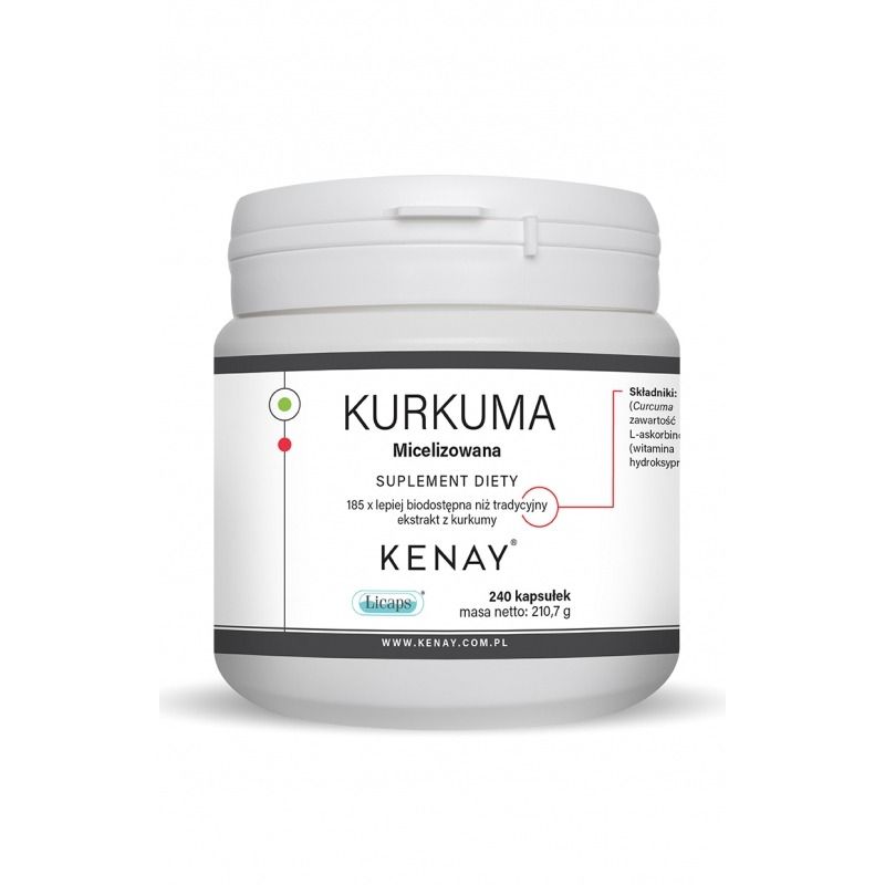 KURKUMA MICELIZOWANA Licaps® – 240 kaps.