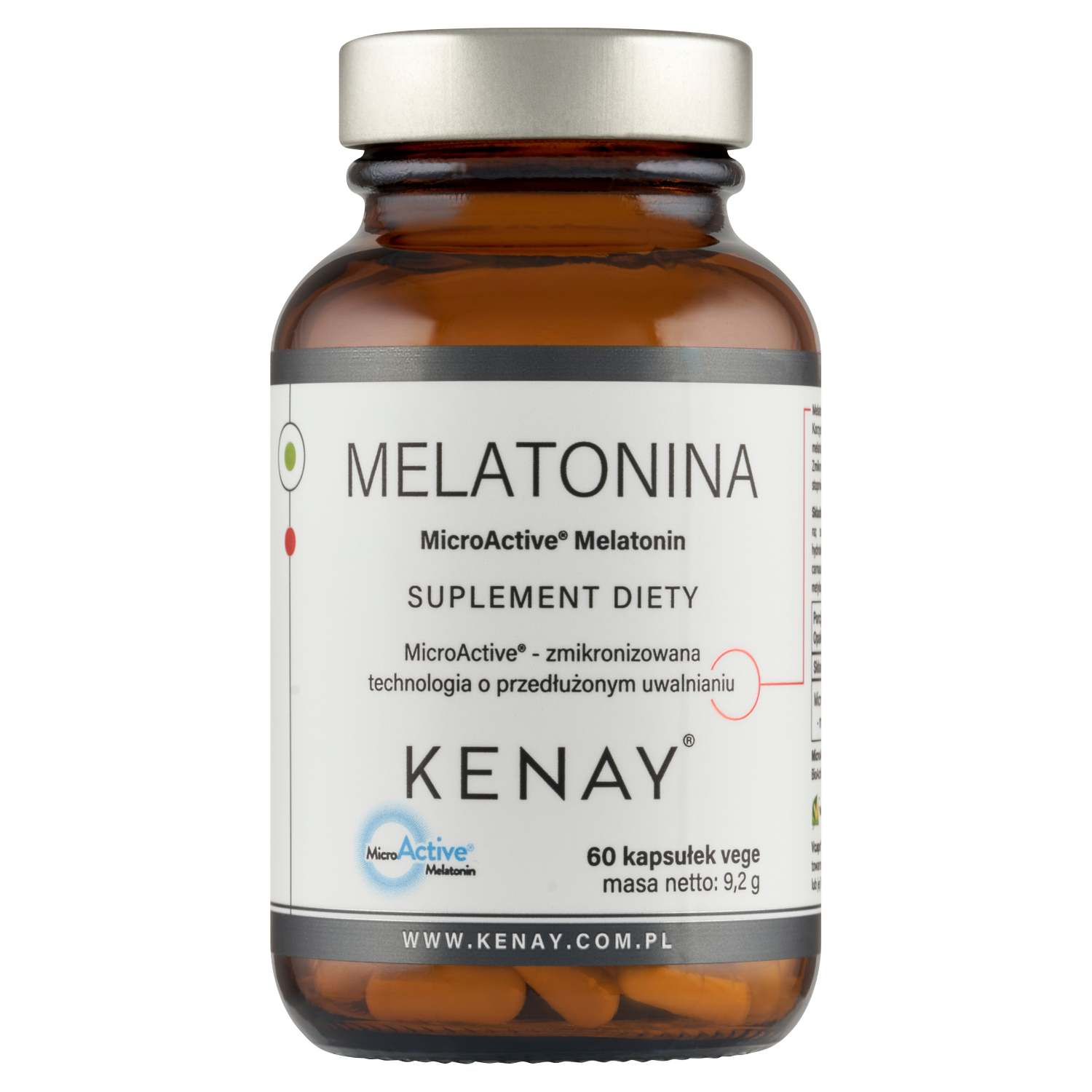 MELATONINA MicroActive® – 60 kaps.