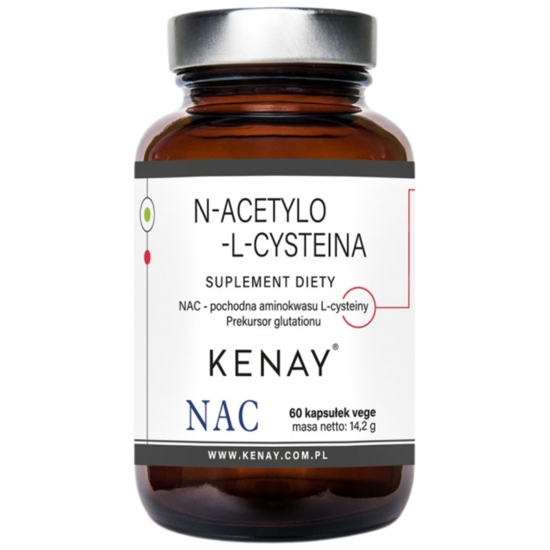 NAC N-acetylo-L-cysteina – 60 kaps.