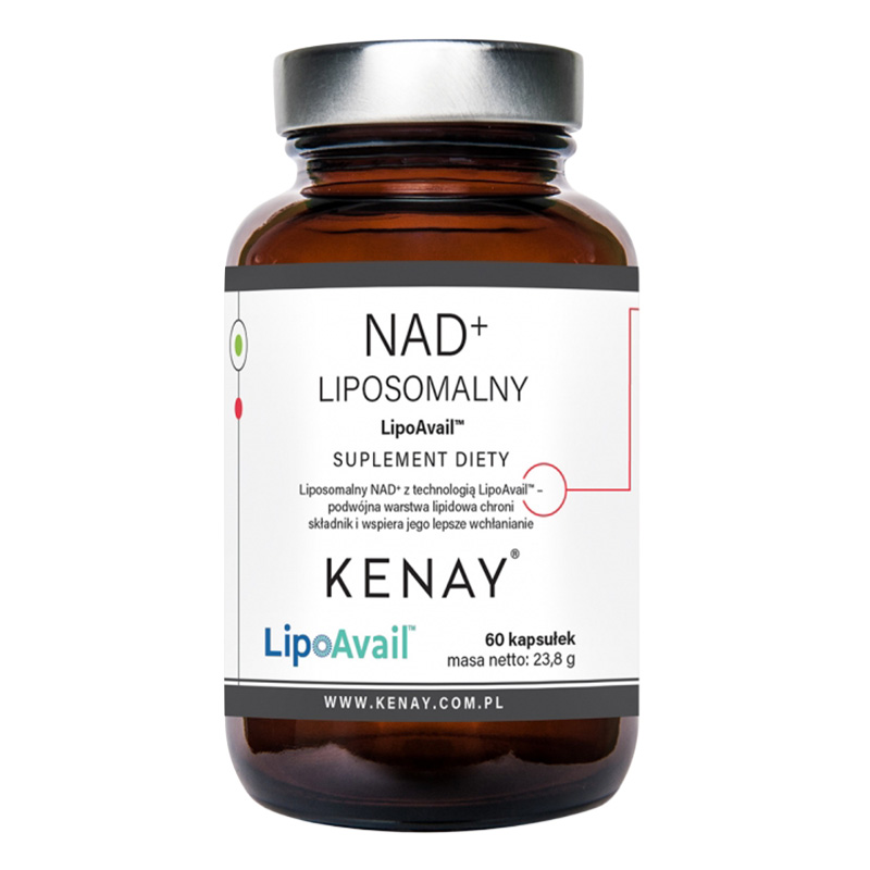 NAD+ LIPOSOMALNY LIPOAVAIL® – 60 kaps.