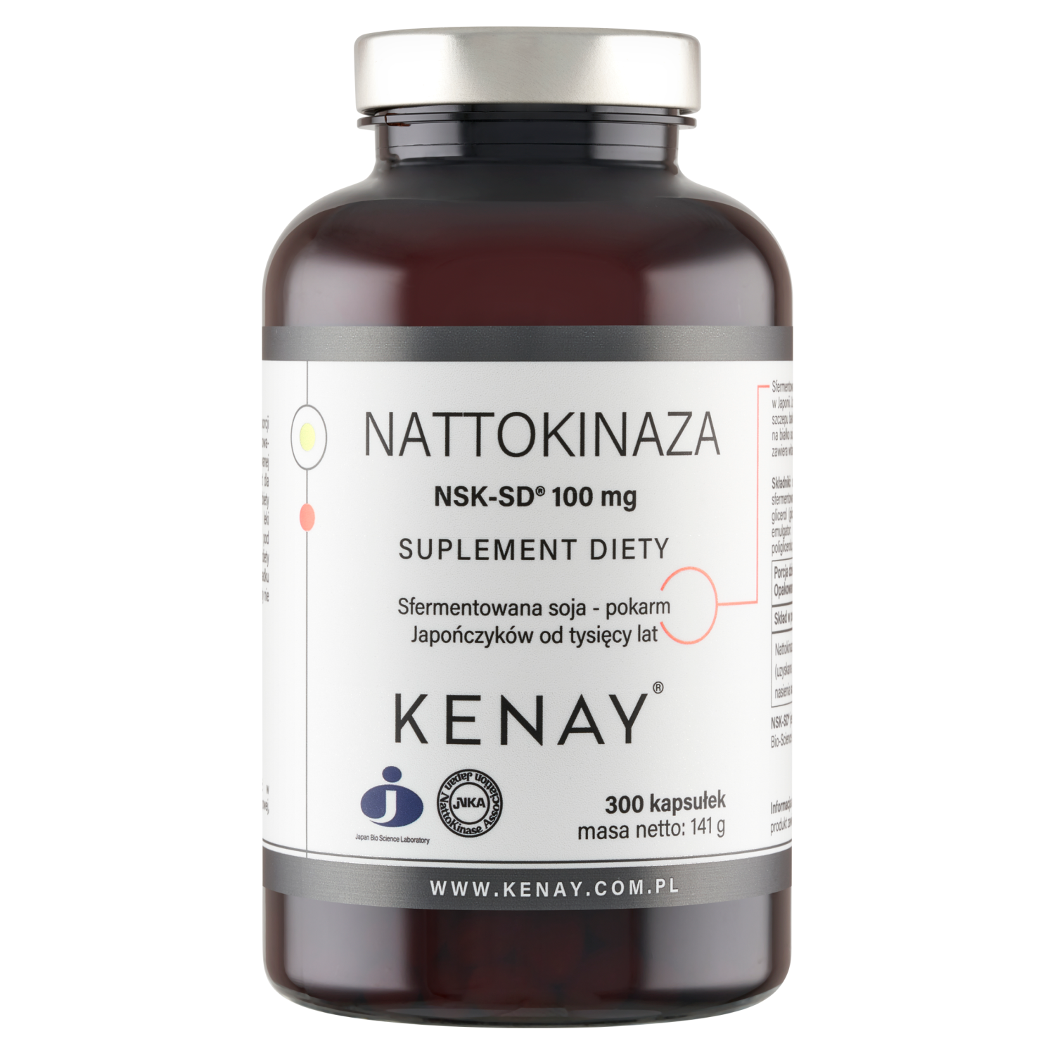 NATTOKINAZA NSK-SD™ – 300 kaps.