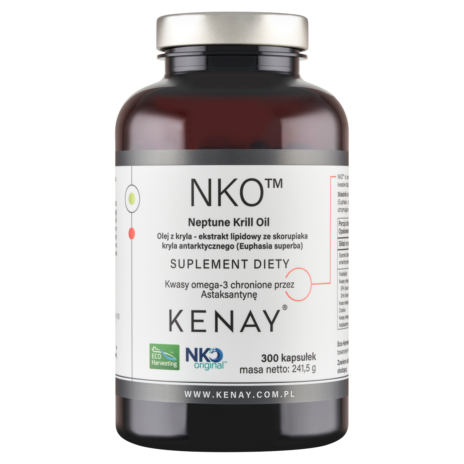 NEPTUNE KRILL OIL NKO™ - olej z kryla – 300 kaps.