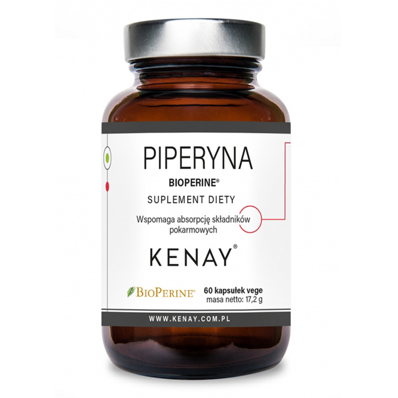 PIPERYNA BIOPERINE® ekstrakt z czarnego pieprzu – 60 kaps.