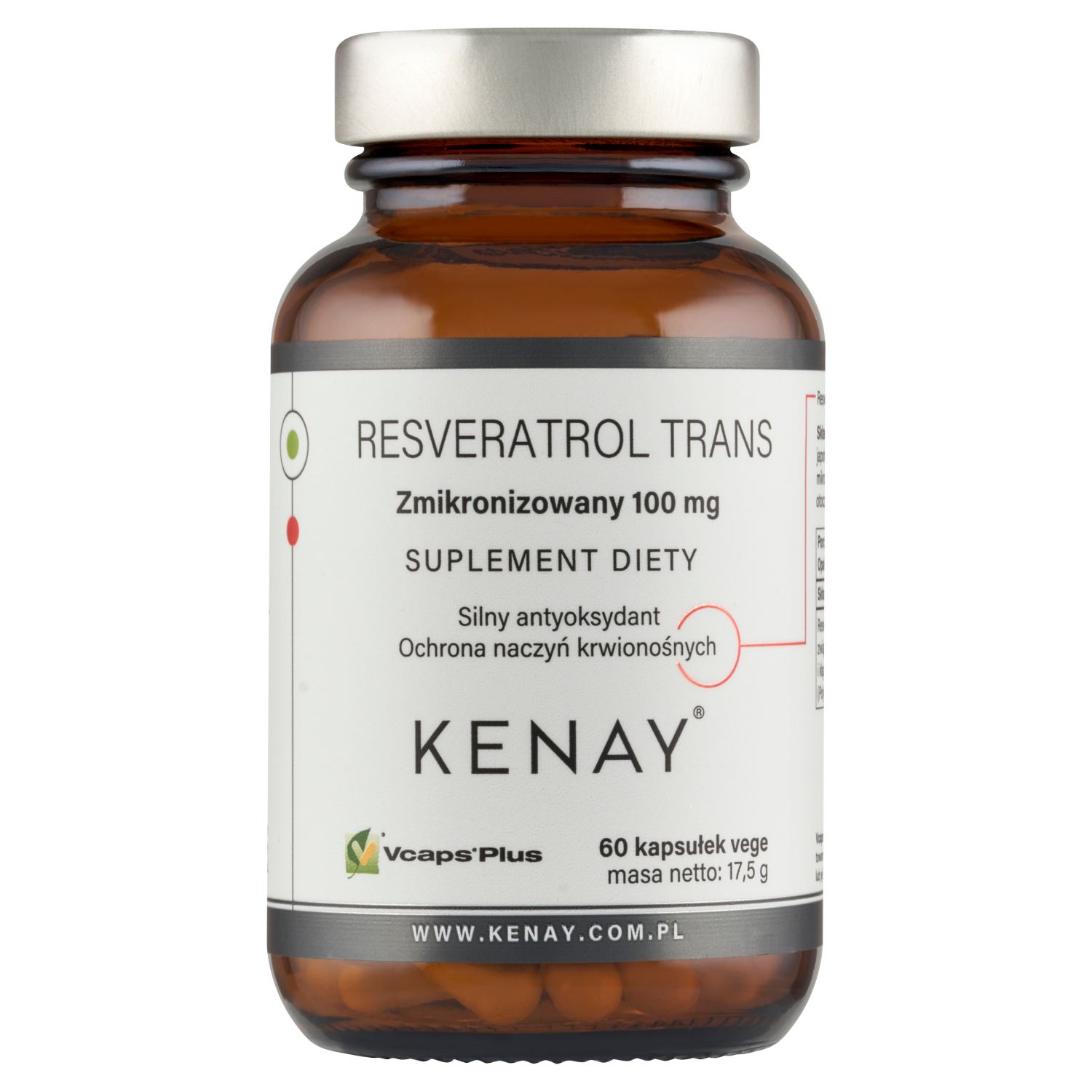 RESVERATROL Trans Zmikron. (100 mg) – 60 kaps.