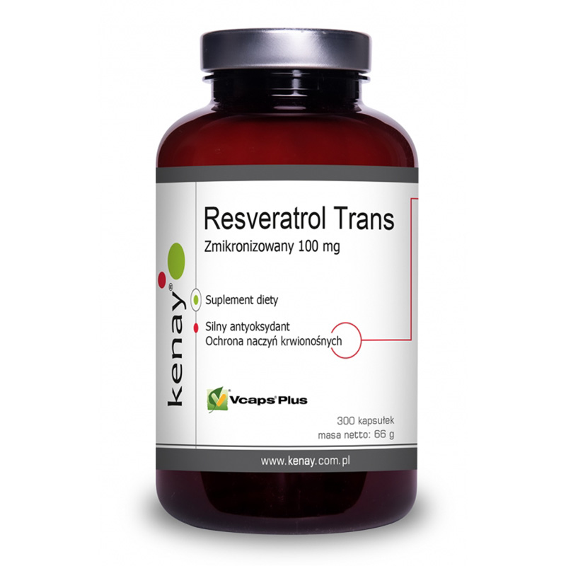 RESVERATROL Trans Zmikron. (100 mg) – 300 kaps.