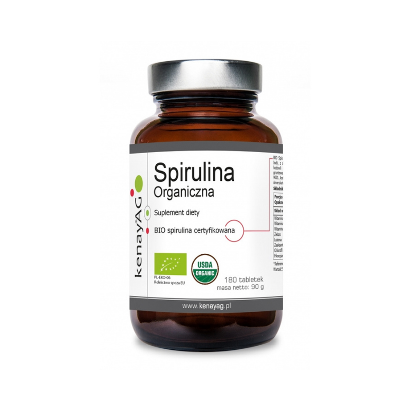 Spirulina organiczna BIO – 180 tabl.