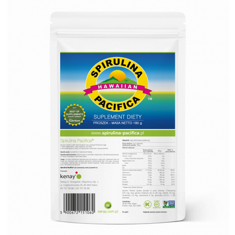 Spirulina Pacifica® proszek – 180 g