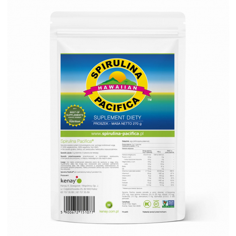 Spirulina Pacifica® proszek – 270 g