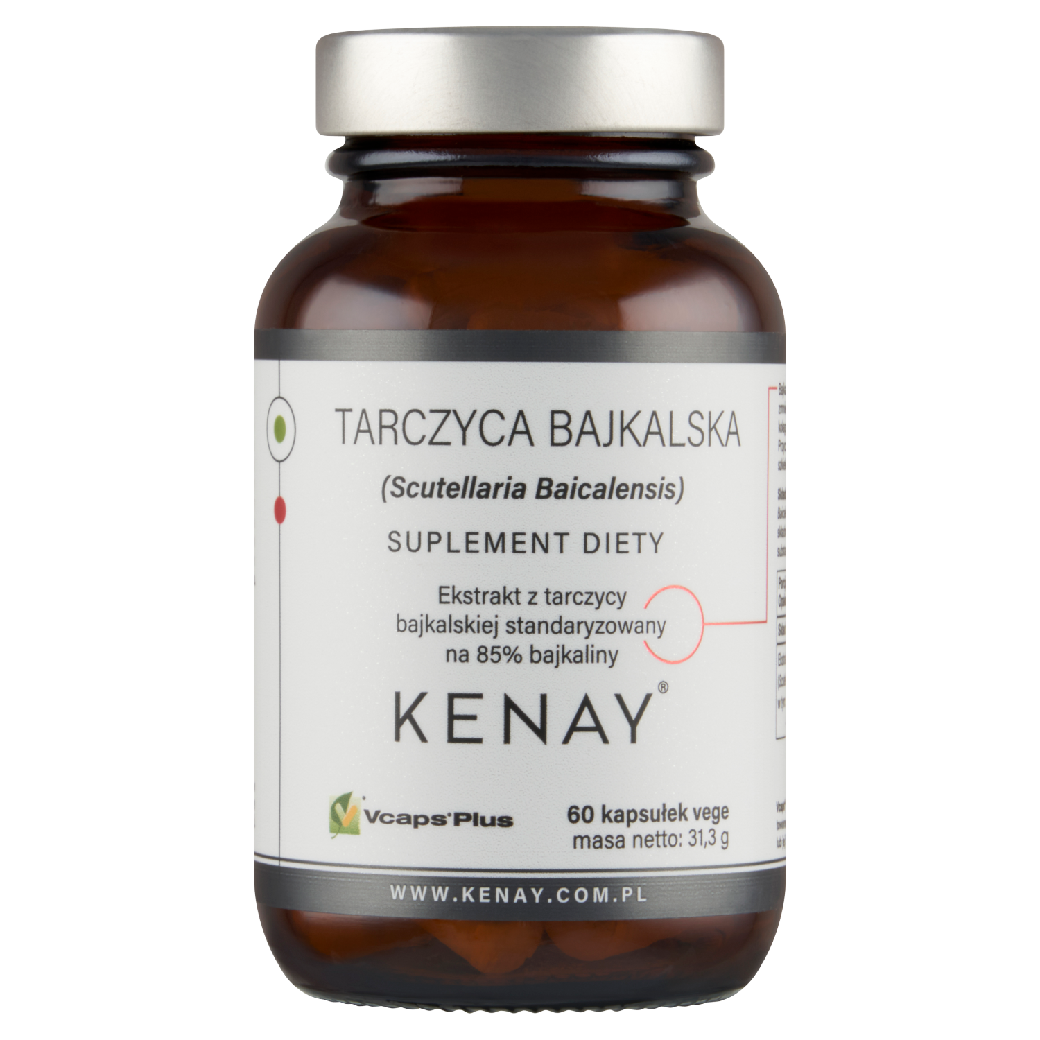 Tarczyca Bajkalska – 60 kaps.