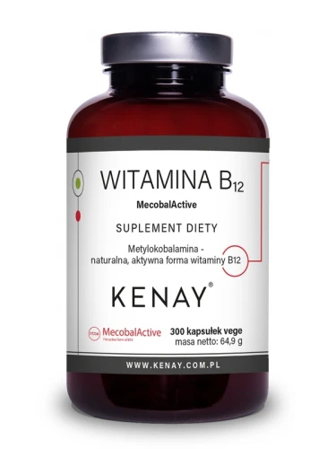 WITAMINA B12 (metylokobalamina) MecobalActive® – 300 kaps.