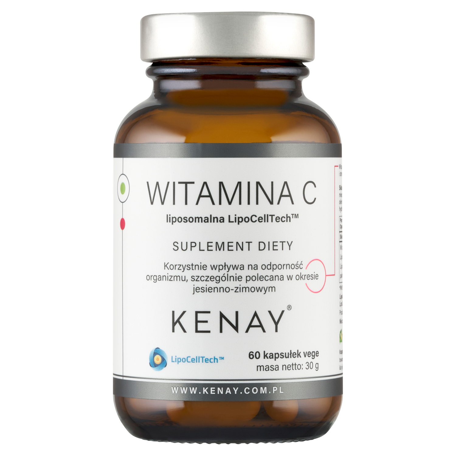 WITAMINA C Liposomalna LipoCellTech™ – 60 kaps.