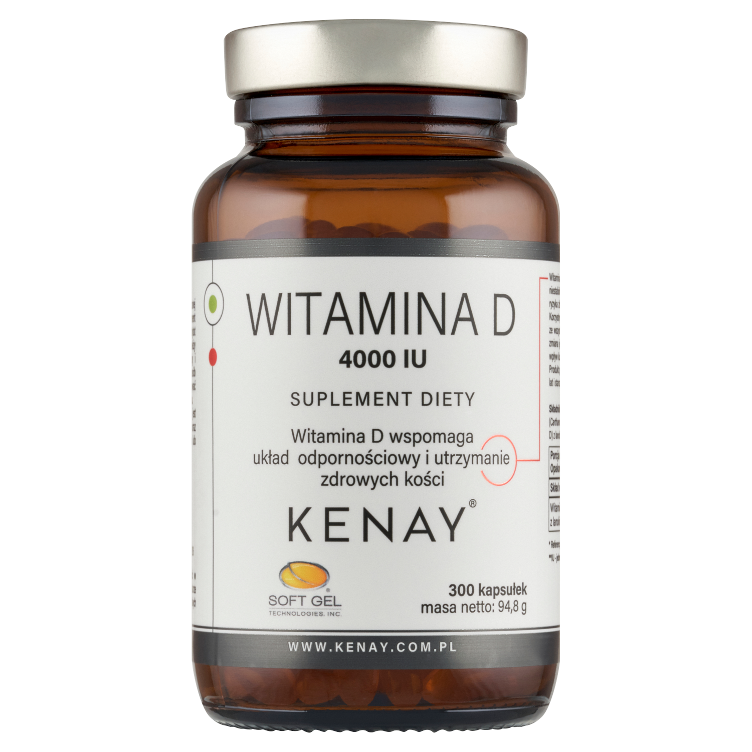 Witamina D 4000 IU – 300 kaps.