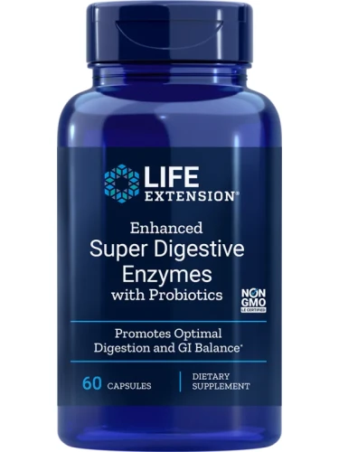 Enzymy z Probiotykami Enhanced Super Digestive Enzymes with Probiotics (cena hurtowa: rabat max 25%) – 60 kaps.