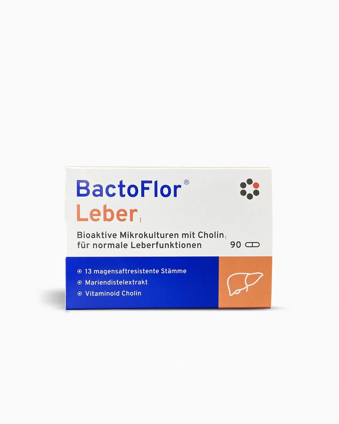 BactoFlor LEBER - Intercell 90 kaps.