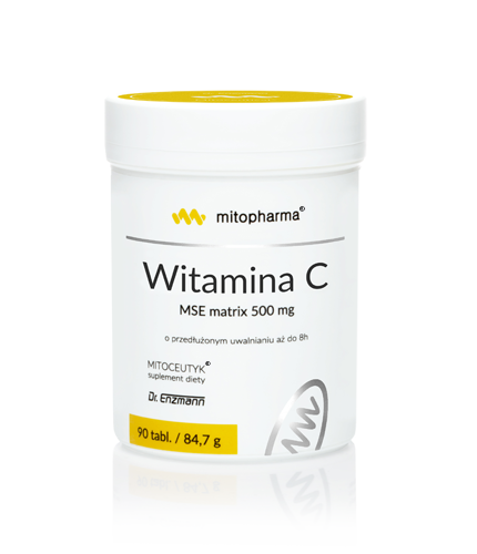 Witamina C MSE matrix 500 mg 30 tabl.