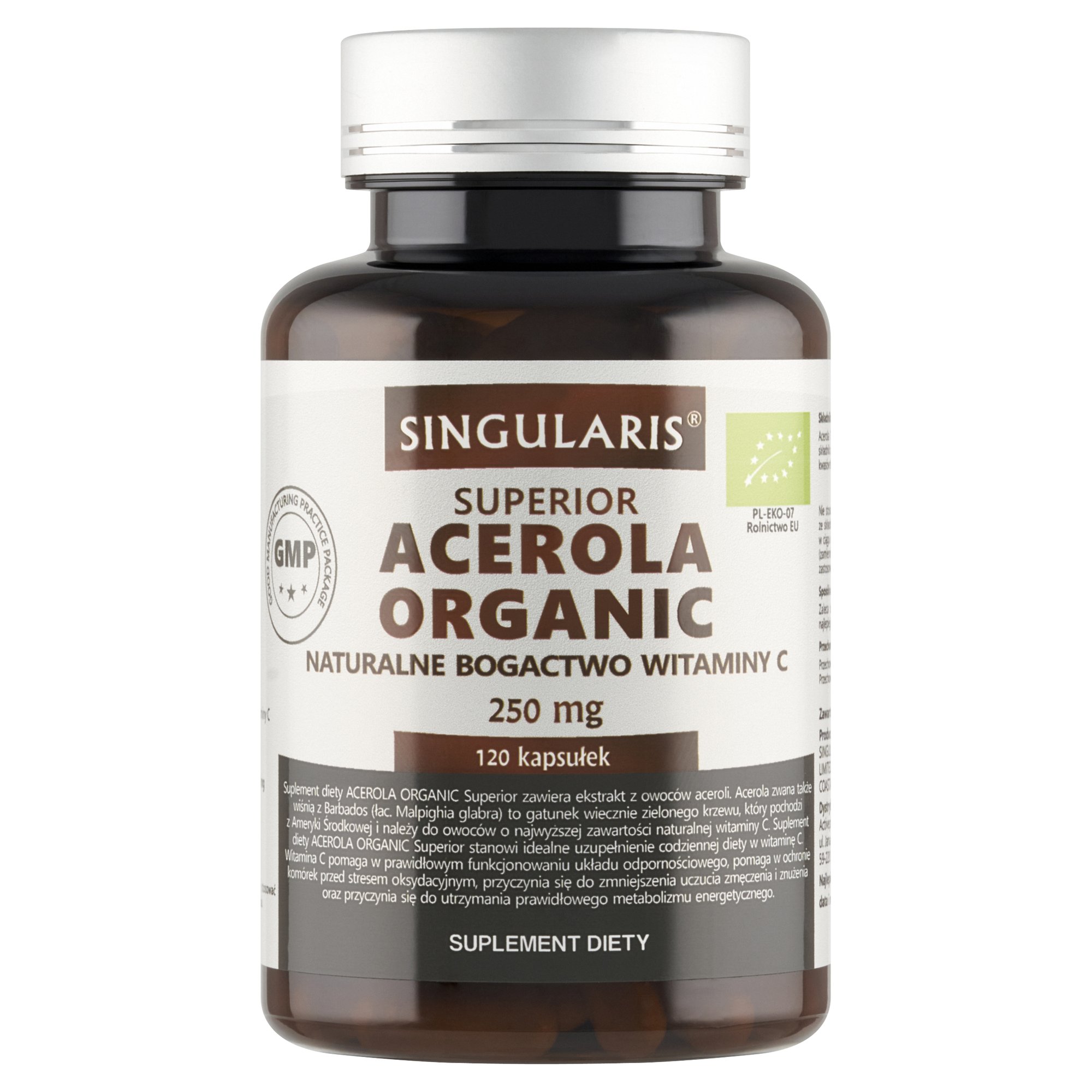 ACEROLA ORGANIC SUPERIOR 120 kapsułek
