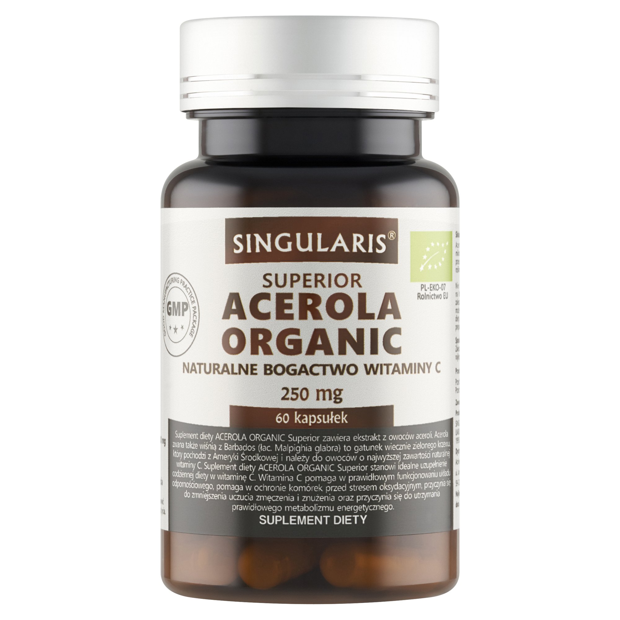 ACEROLA ORGANIC SUPERIOR 60 kapsułek