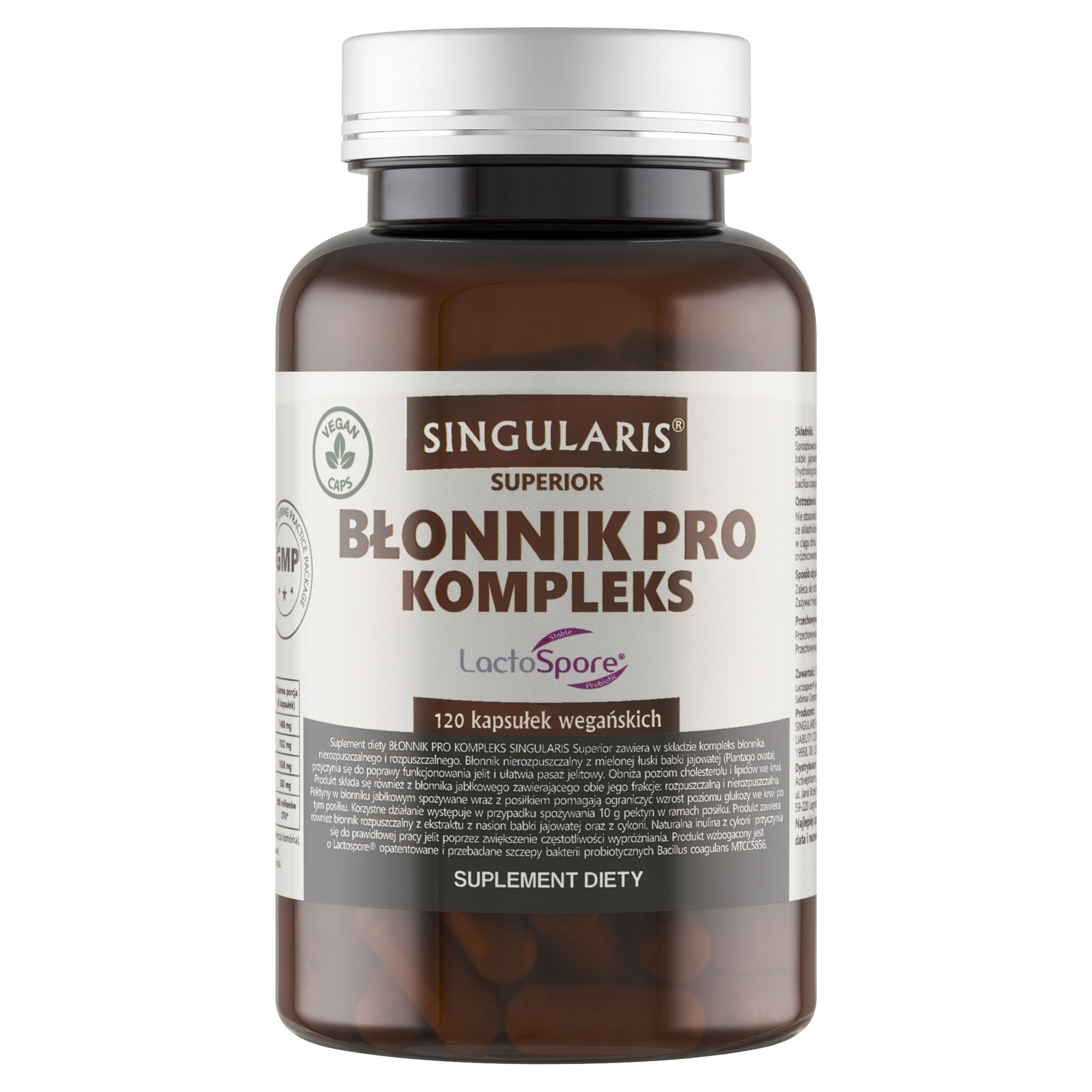 Błonnik Pro Kompleks Singularis 120 kapsułek