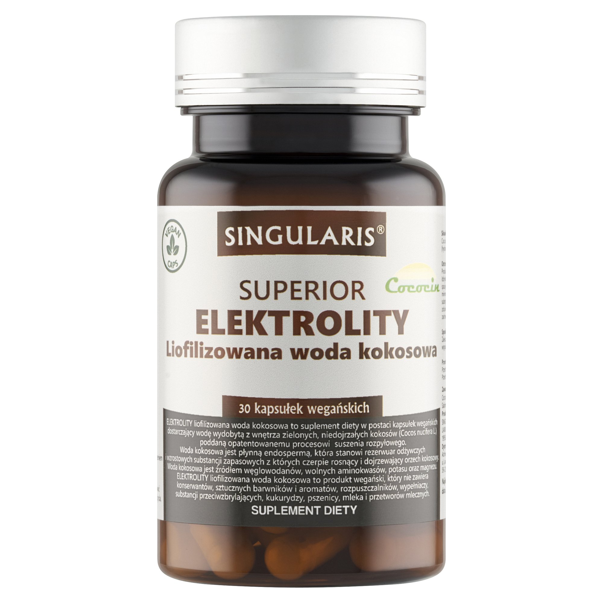 ELEKTROLITY  LIOFILIZOWANA WODA KOKOSOWA SUPERIOR