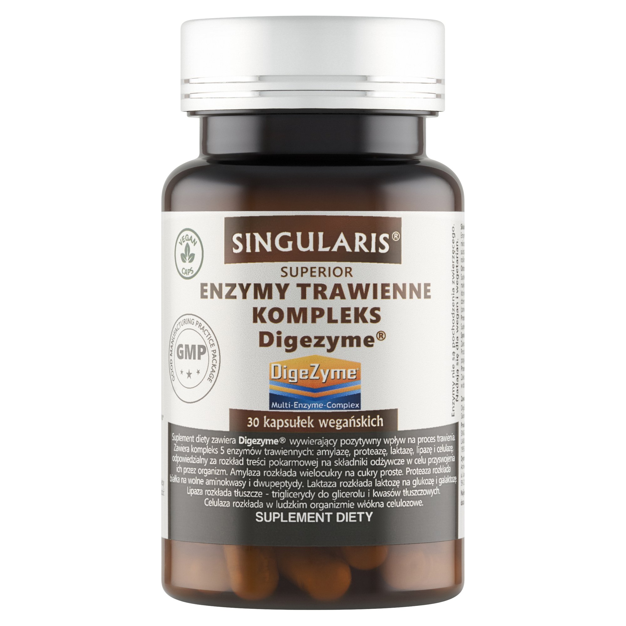 ENZYMY TRAWIENNE KOMPLEKS DIGEZYME® SINGULARIS SUPERIOR