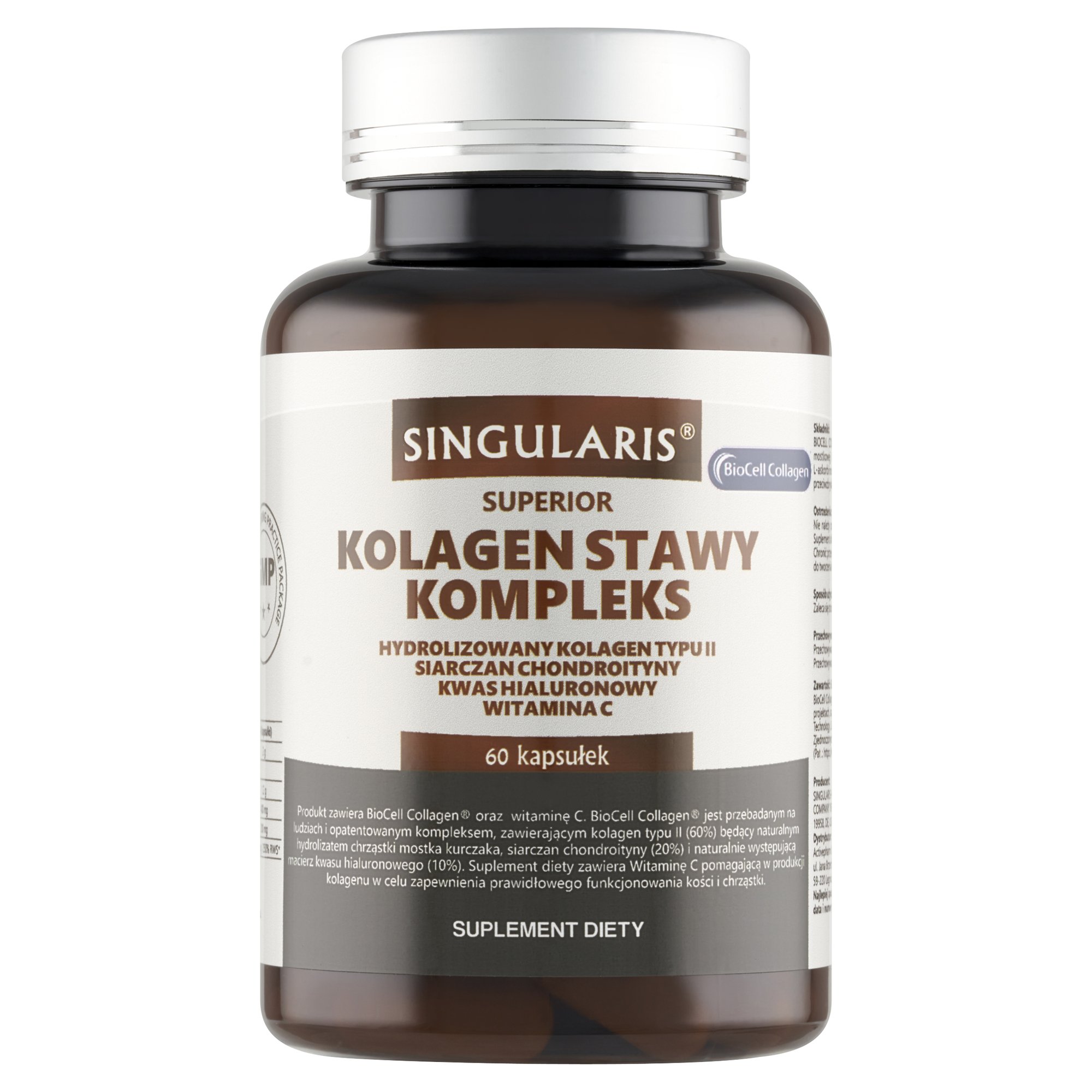 KOLAGEN STAWY KOMPLEKS SINGULARIS® SUPERIOR - 60 kapsułek