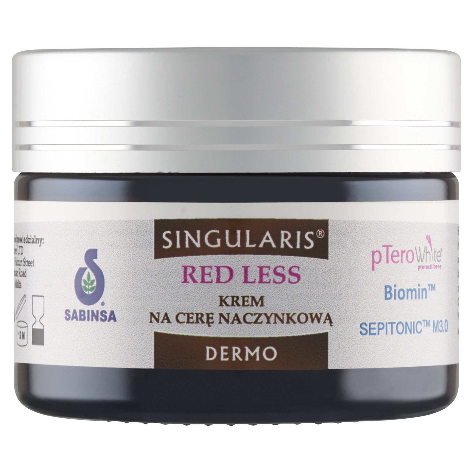 KREM NA CERĘ NACZYNKOWĄ RED LESS SINGULARIS® DERMO 50ML