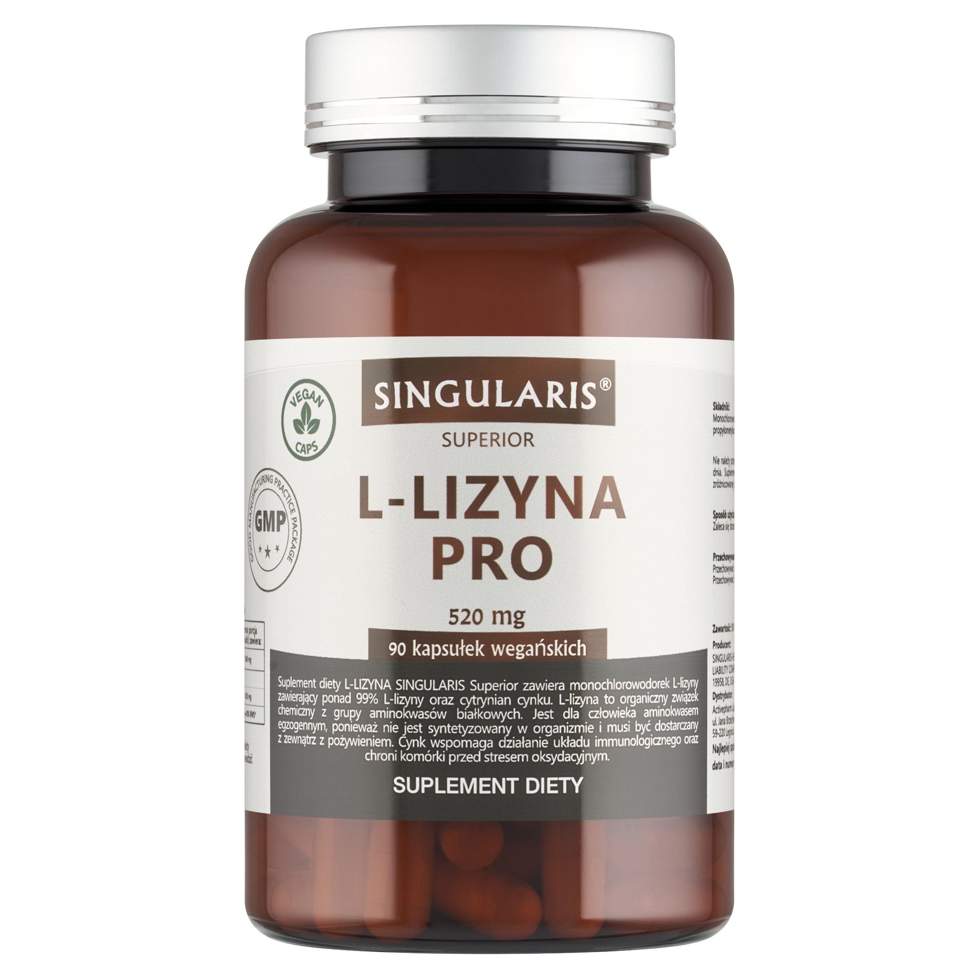 L-Lizyna Pro 90 kaps Singularis Superior