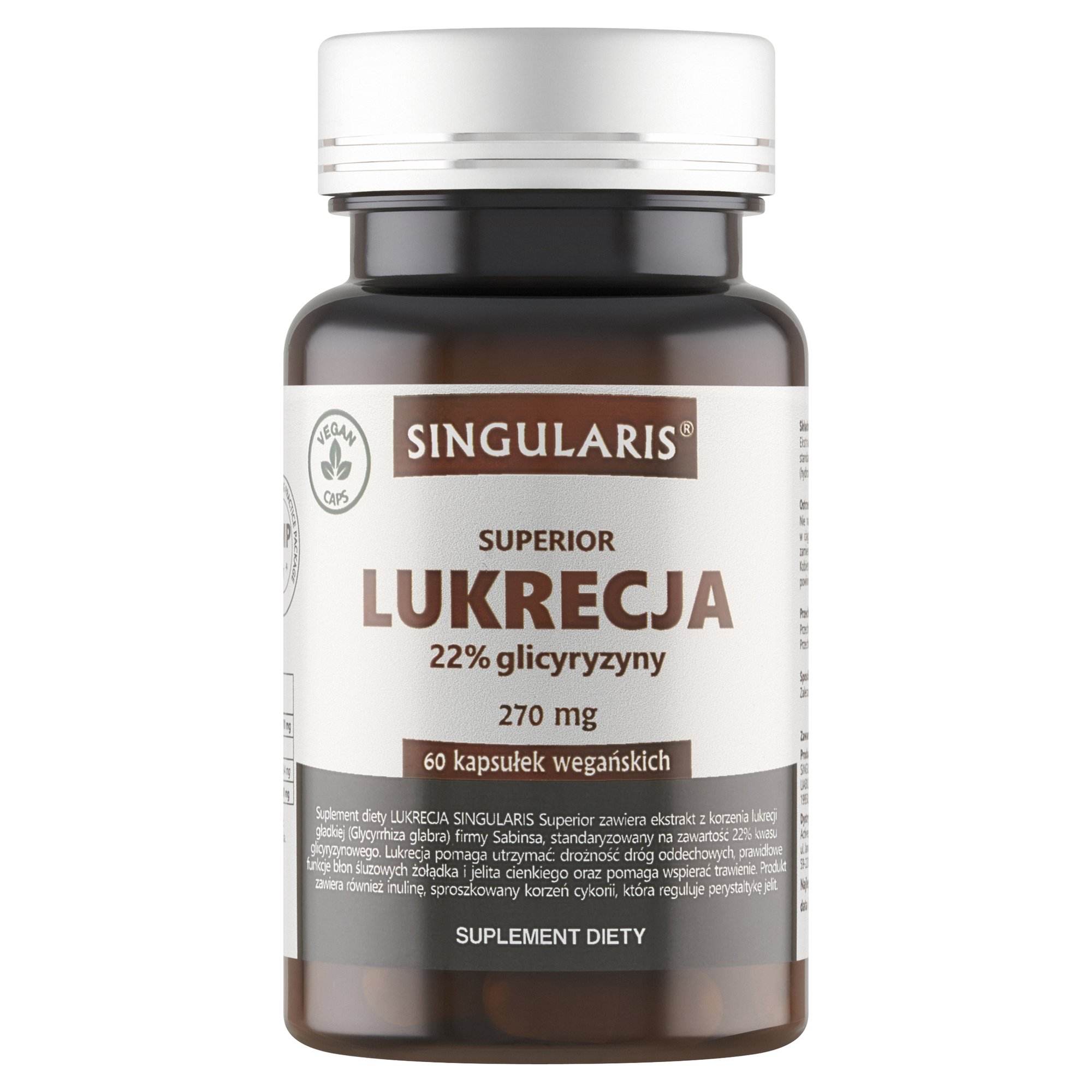 LUKRECJA SINGULARIS ® 60 kapsułek wegańskich