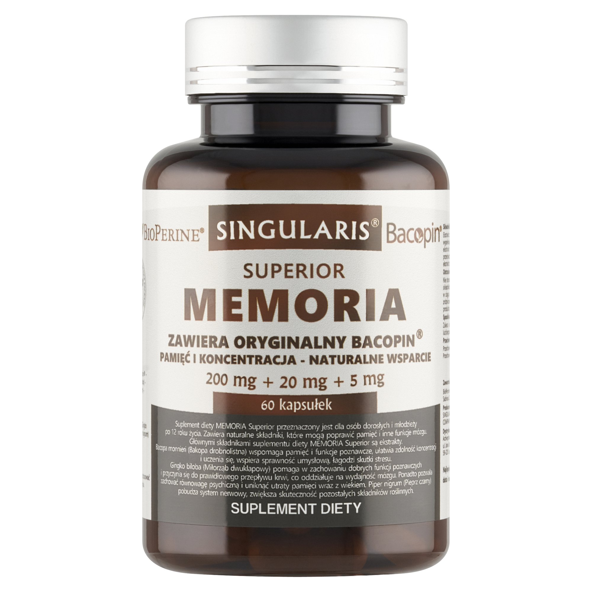 MEMORIA (Pamięć) 60 kaps