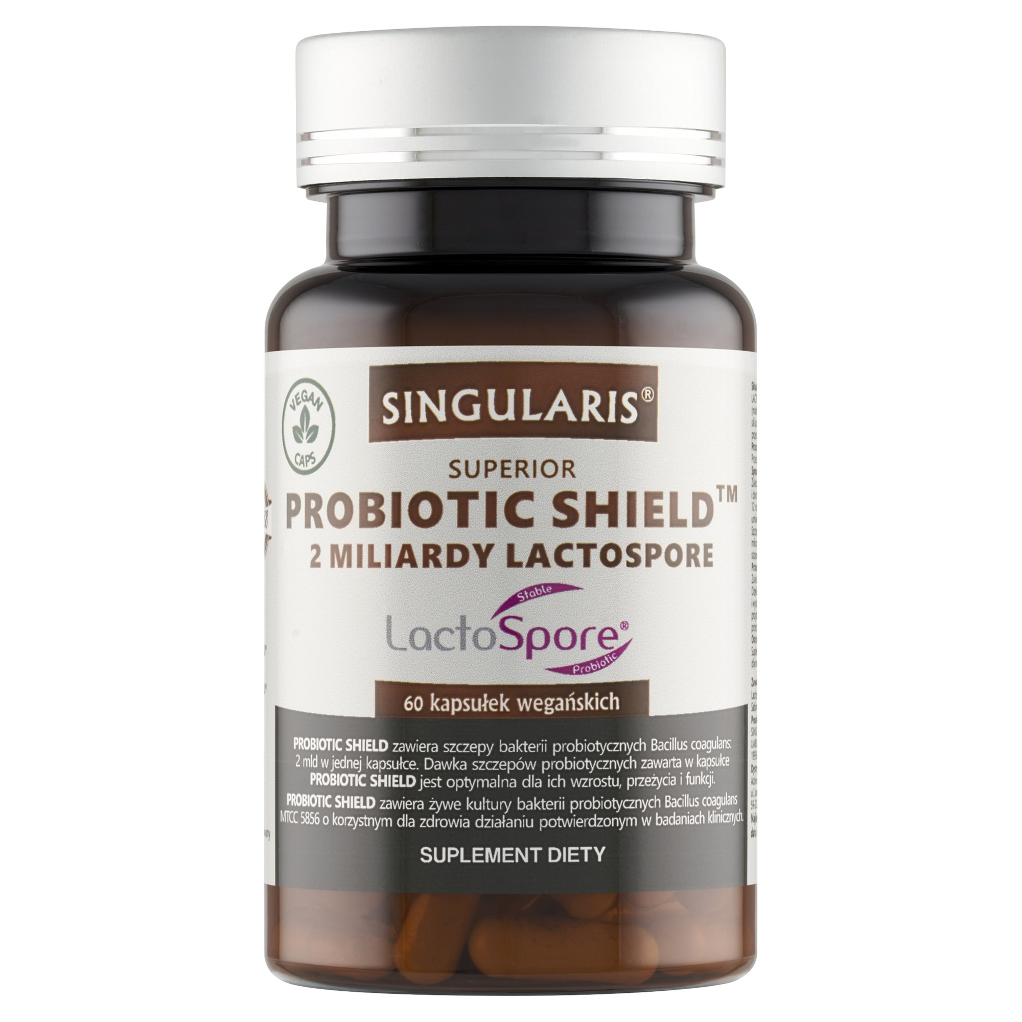 PROBIOTIC SHIELD™ 2 MLD LACTOSPORE® SUPERIOR 60 KAPS