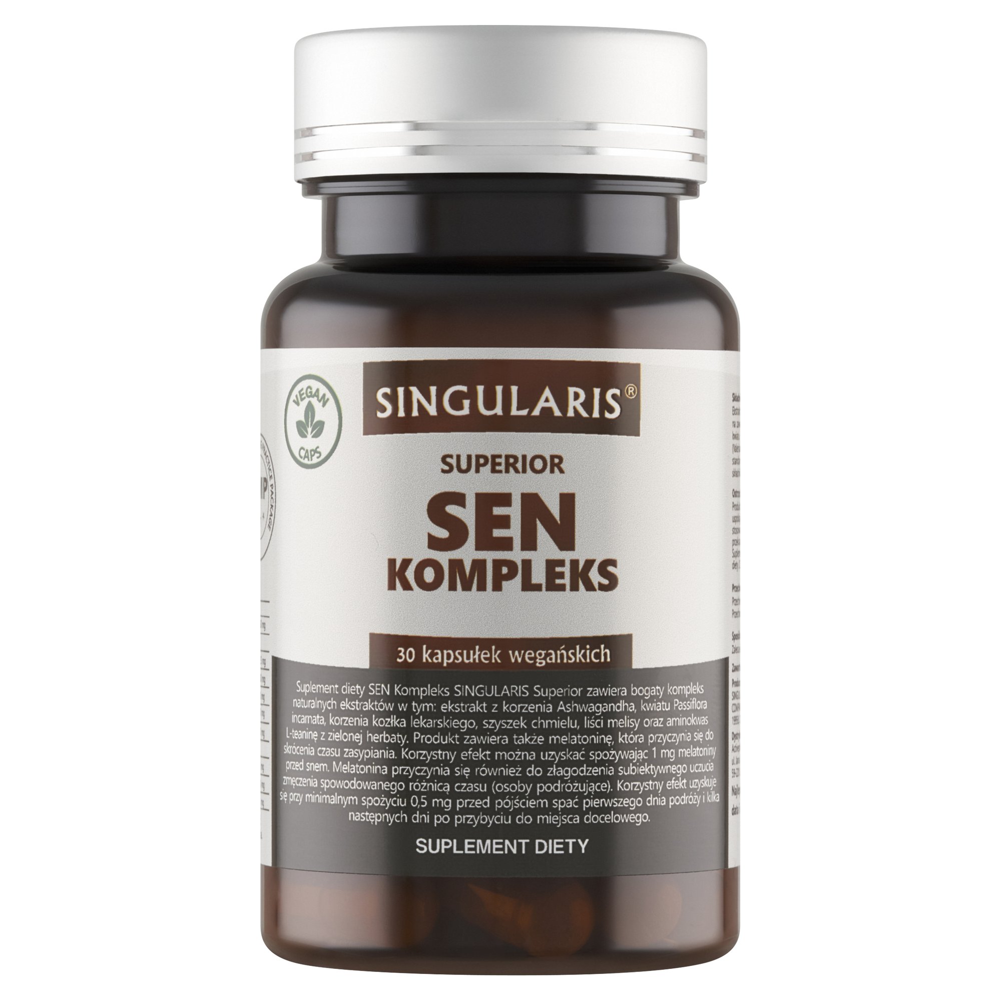 SEN KOMPLEKS SINGULARIS® SUPERIOR - 30 kapsułek wegańskich