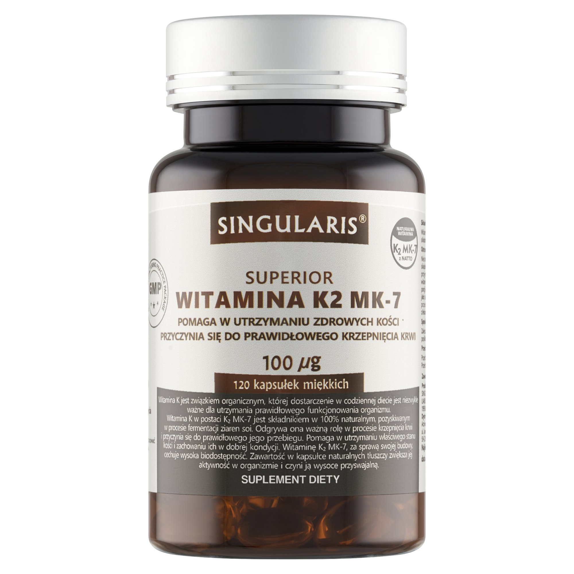 WITAMINA K2 MK-7 SUPERIOR 120 kaps